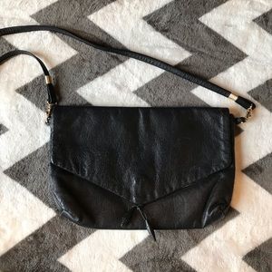 ⭐️ Black Leather Bag